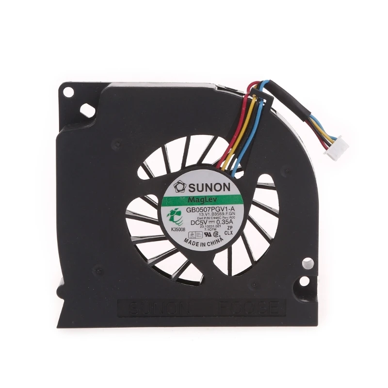 1PC CPU Fan Laptop Cooling Fan 5V 4pin CPU Cooler for Dell  E5500 E5400 DFS531305M30T Laptop Heatsink Part X3UF