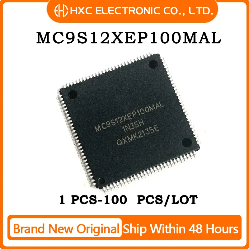 

(5-50piece) 100% New MC9S12XEP100MAL 5M48H QFP-112 Chip