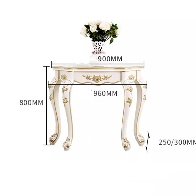 Chic Luxury Console Table Nordic Modern Elegant Simple Stylish Entry Space Stół Do Salonu Living Room Furniture