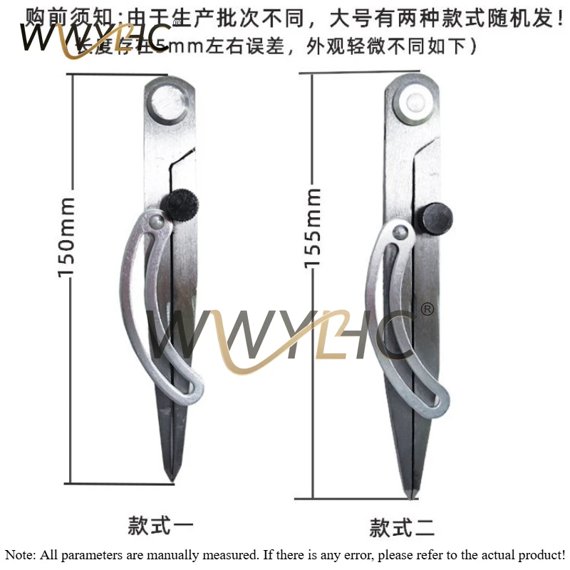 Spacing Planning Fitter Drawing Compass Wood Industry Classified As Carbon Steel Head Edge Setter Edge Leather Tool