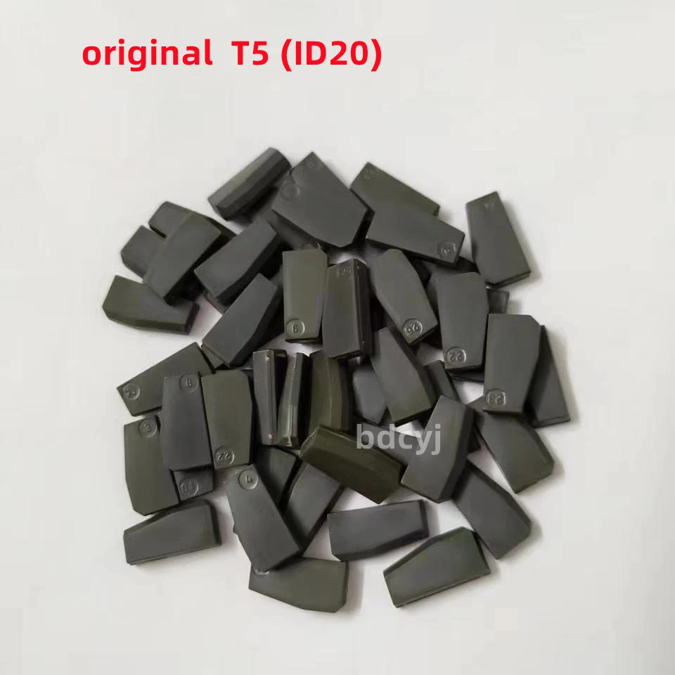 

Original T5 id20 chip Ceramic Chip ID 20 ID 13 T20 ID13 Transponder t5 Chip Car Key Chip 10-100pcs/lot