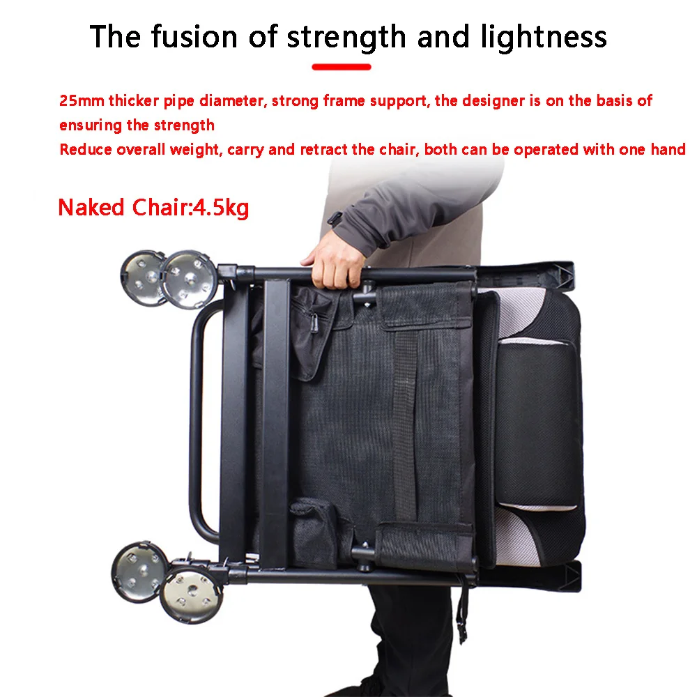 Silla de cama portátil plegable al aire libre multifunción al por mayor barata para pesca de carpa silla de pesca plegable