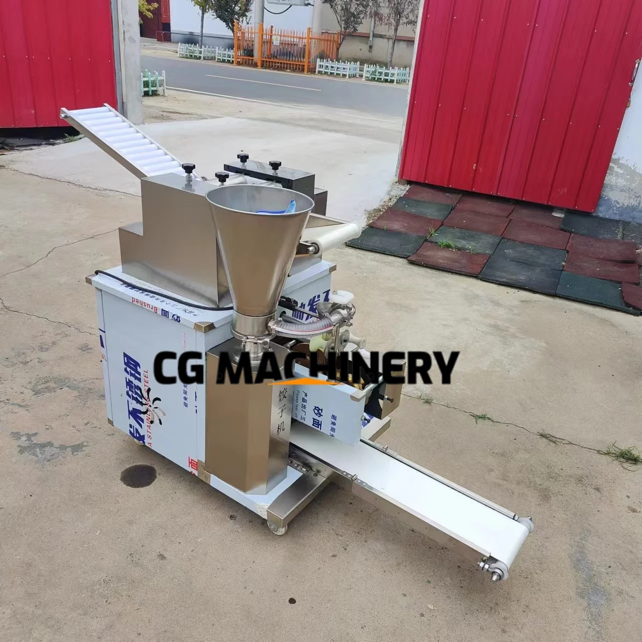 

Automatic Big Mini Empanada Maker Fold Making Machine Price Pelmeni Ravioli Samosa Spring Roll Dumpling for Sale