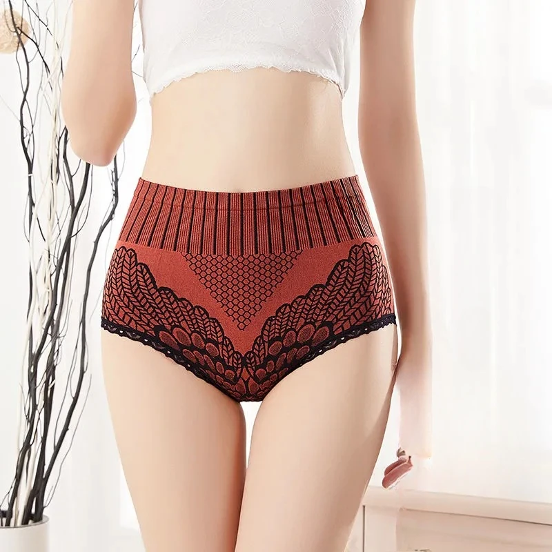 

Leak Proof Menstrual Period Panties Briefs High Waist Butt Lifter Polyester Graphene Pant Seamless Underwear for Women