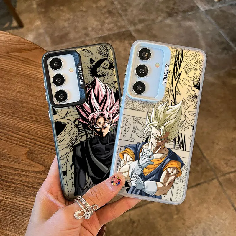 Phone Case For Samsung A06 A12 A13 A14 A15 A16 A23 A24 A25 A26 A33 A34 A35 A36 A52 A54 A55 A56 D-Dragon B-Ball Z Goku Vegeta