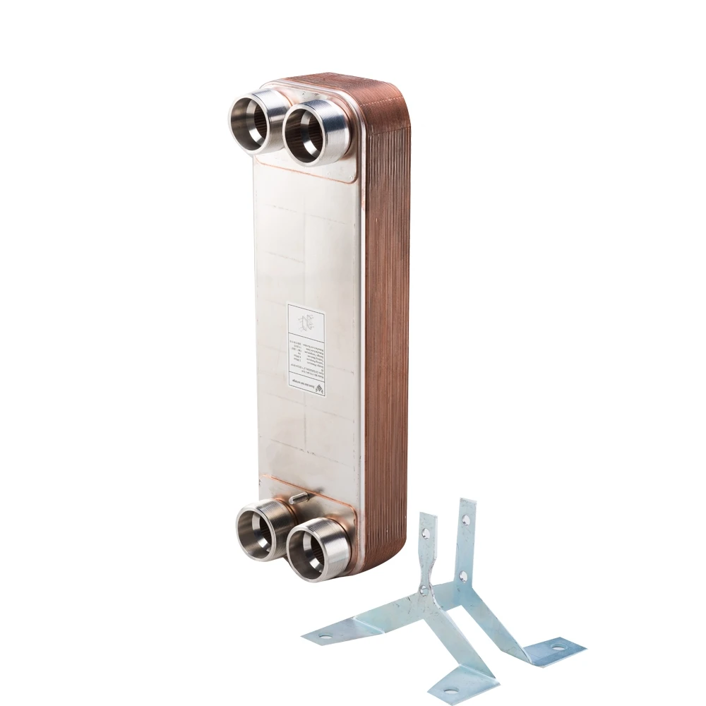 Stainless steel brazed plate heat exchanger core component engine for 304 heat pump water heater