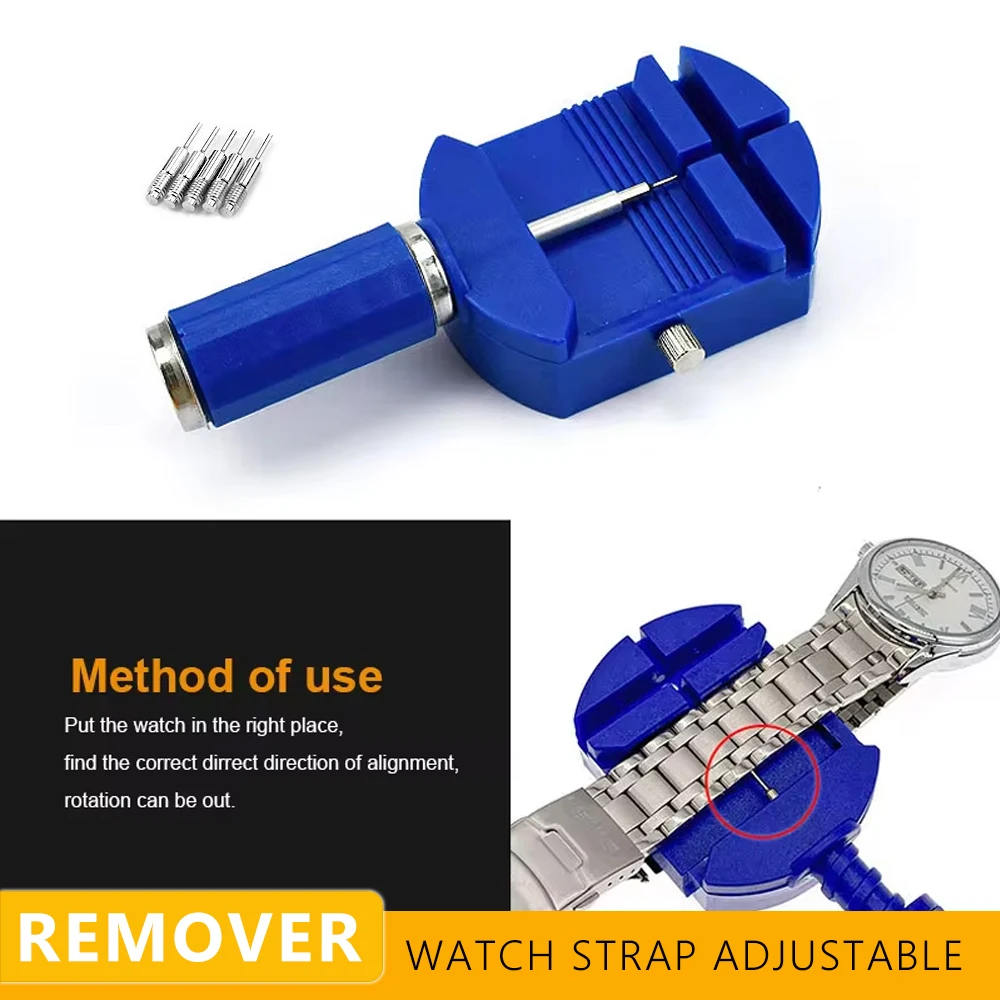 Watch Repair Tools Adjusting Watch Strap Tool Band Link Pin Remover Watch Band Adjuster Belt Repair Tool To Remove Watch Link