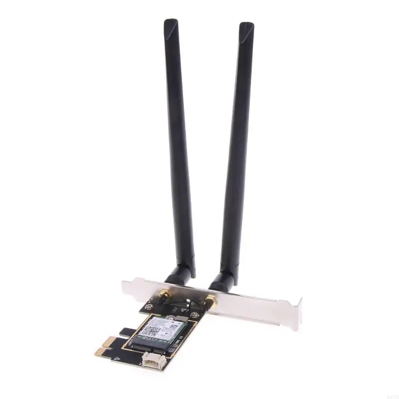 N84B PCIe беспроводная сетевая карта WiFi 6E WLAN приемник AX210 BT5.3 Три-диапазон 5400 Мбит / с
