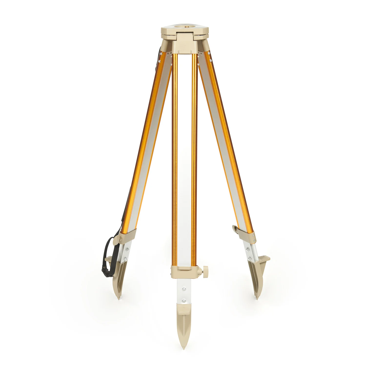 J-1S Aluminum Instrument Tripod For Surveying Theodolite With Screw-Clamp / Flat Head Type (Triangle) Survey Tripod