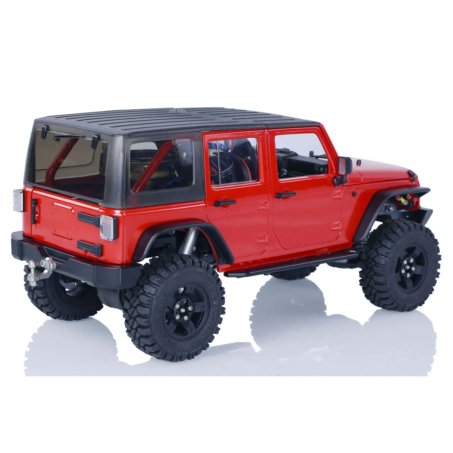 Toy CAPO 1/18 RC Crawler Car CUB2 RTR Remote Control Vehicle 2-Speed Transmission DIY Painted Assembled Vehicle for Boy THZH1676