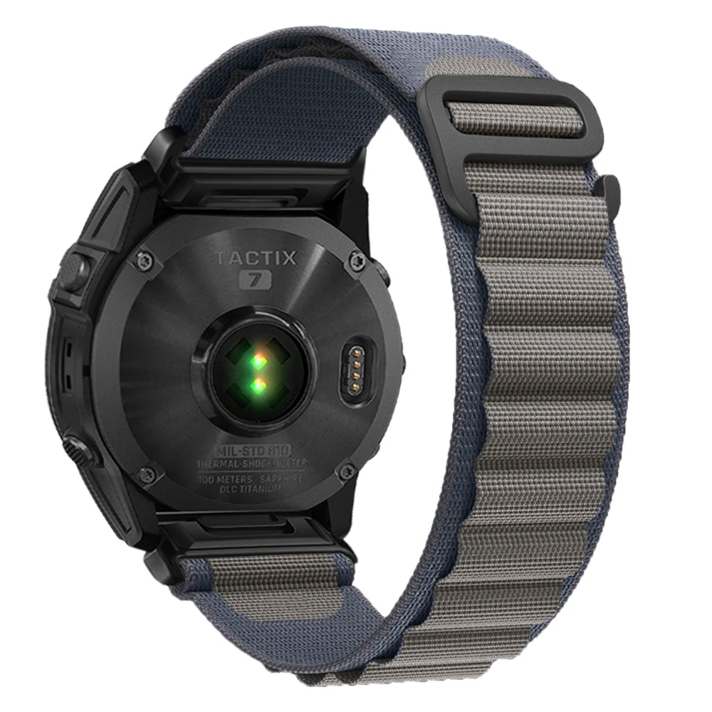 Für garmin fenix7s 7x Nylon armband Schnell verschluss für 6x Pro Enduro Instinkt mk1 epix gen2 20mm 22mm 26mmfenix Armband