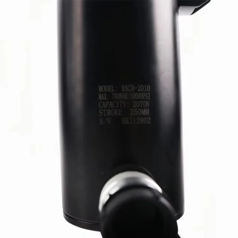 RACH-204 Enerpac Mesmo cilindro hidráulico oco de alumínio com retorno de mola de ação única de 20 toneladas com furo central