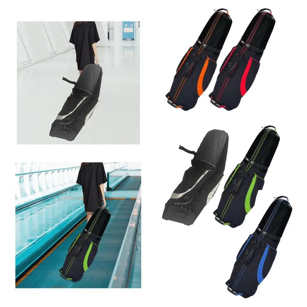 

Golf in Travel Bag for Airlines with Wheels Golf Club Protect Your Clubs Easy to Maneuver Golf Bag Airplane Travel Case