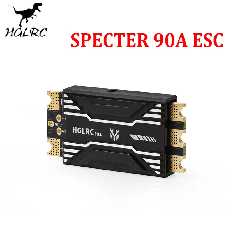 HGLRC SPECTER 90A ESC Dual MOS Support BL32 ESC Telemetry 2-8S for Movie-level X8, X4, and XCLASS RC FPV Drone