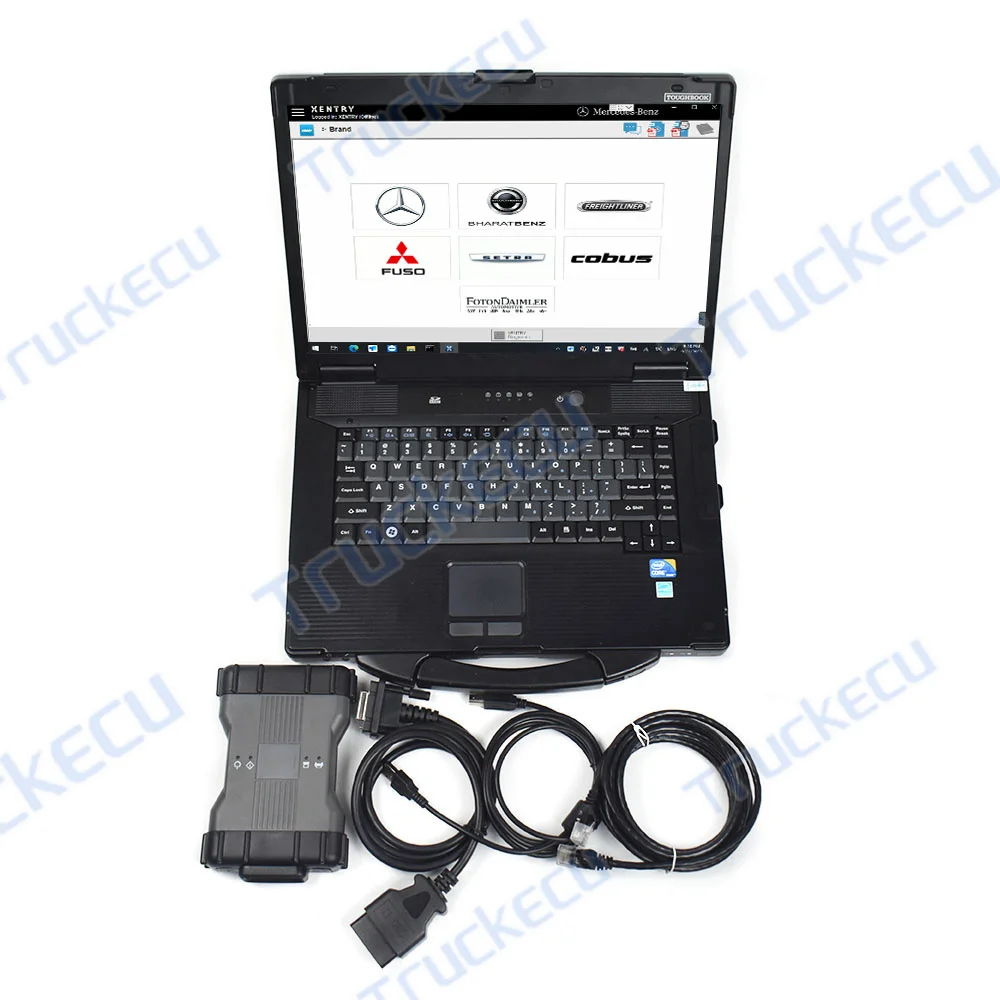 for Benz C6 VXDIAG MB STAR diagnostic tool scanner SD Connect C6 DOIP pk mb sd c4 c5 xentry das wis epc With CF53 Laptop