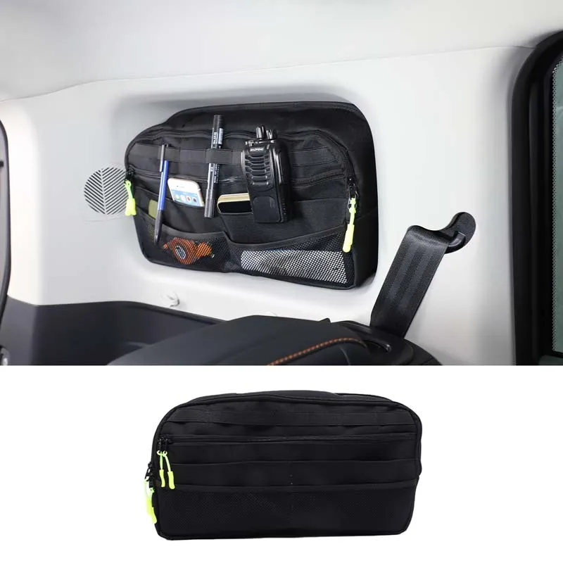 For Chery Icar 03 Jaecoo 6 J6 EV 2024-2025 car styling Trunk Side Window Storage Bag Auto Cargo Storage Bag Accessories