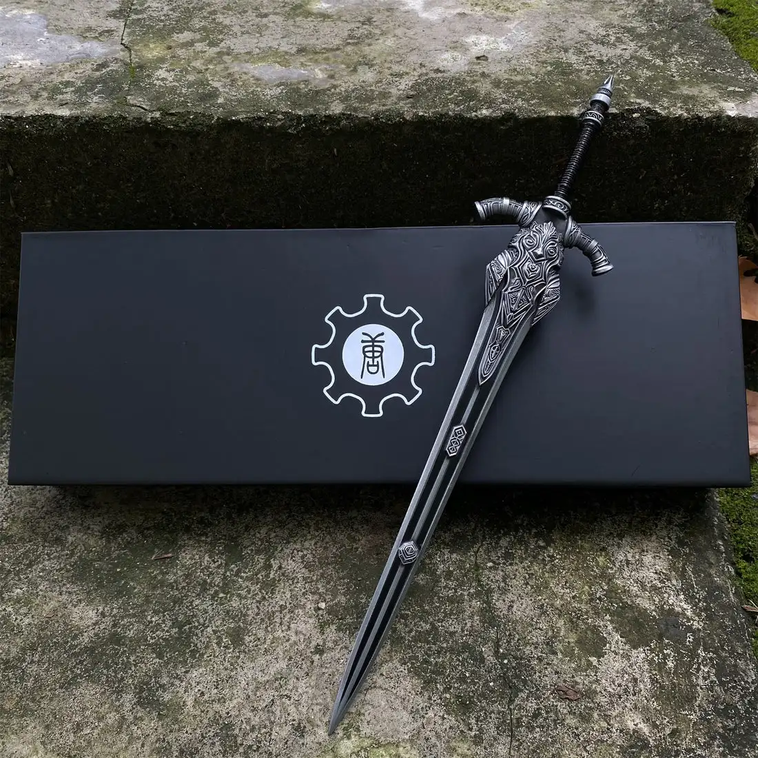30cm DARK SOULS Wolf Knight's Greatsword armas modelo juego periférico juguete espada sin afilar escritorio coleccionado exposiciones niño regalo
