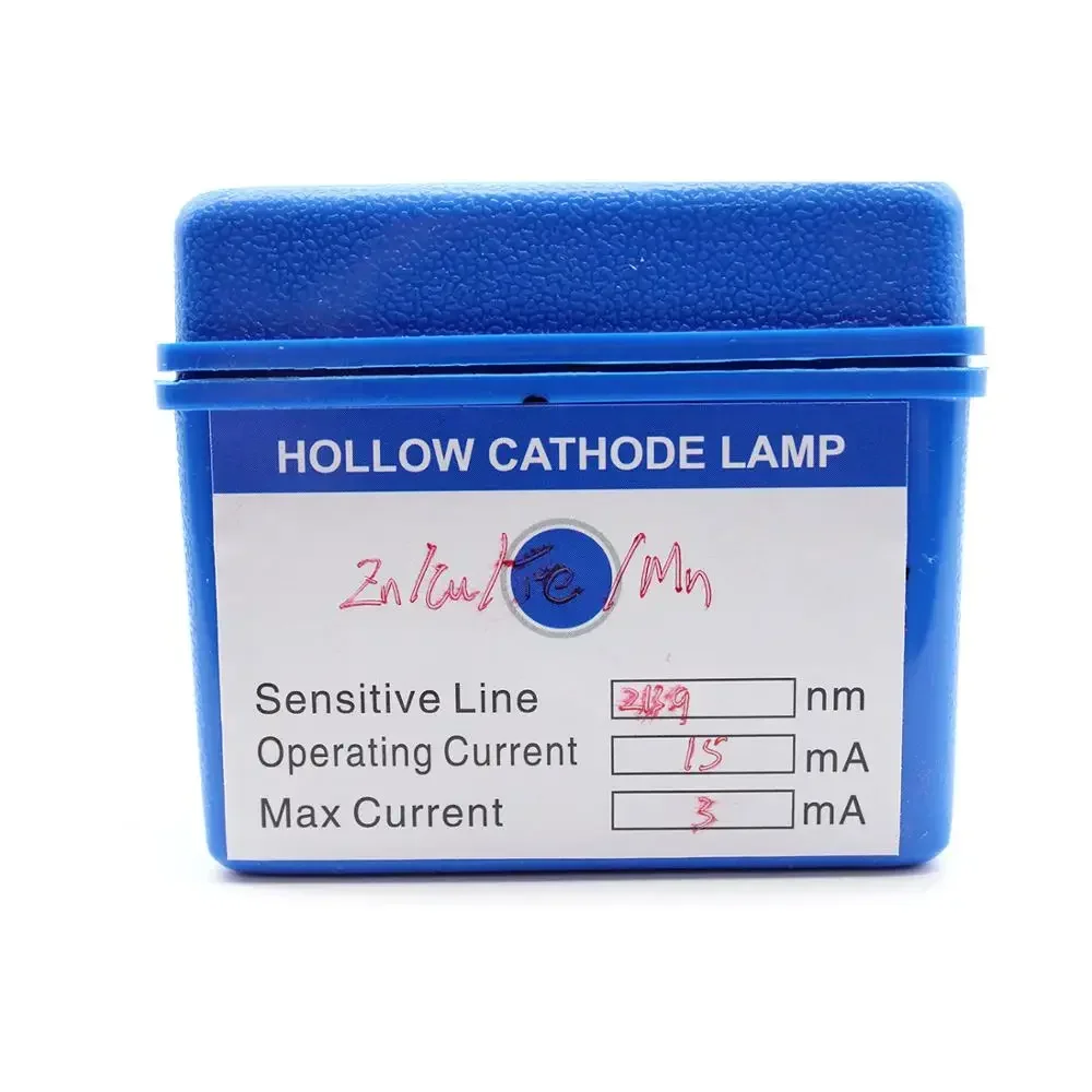 Atomic absorption element lamp Multi Element Hollow Cathode Lamp Atomic Absorption Spectrometer Light 4-in-1 Cu-Fe-zn-mn