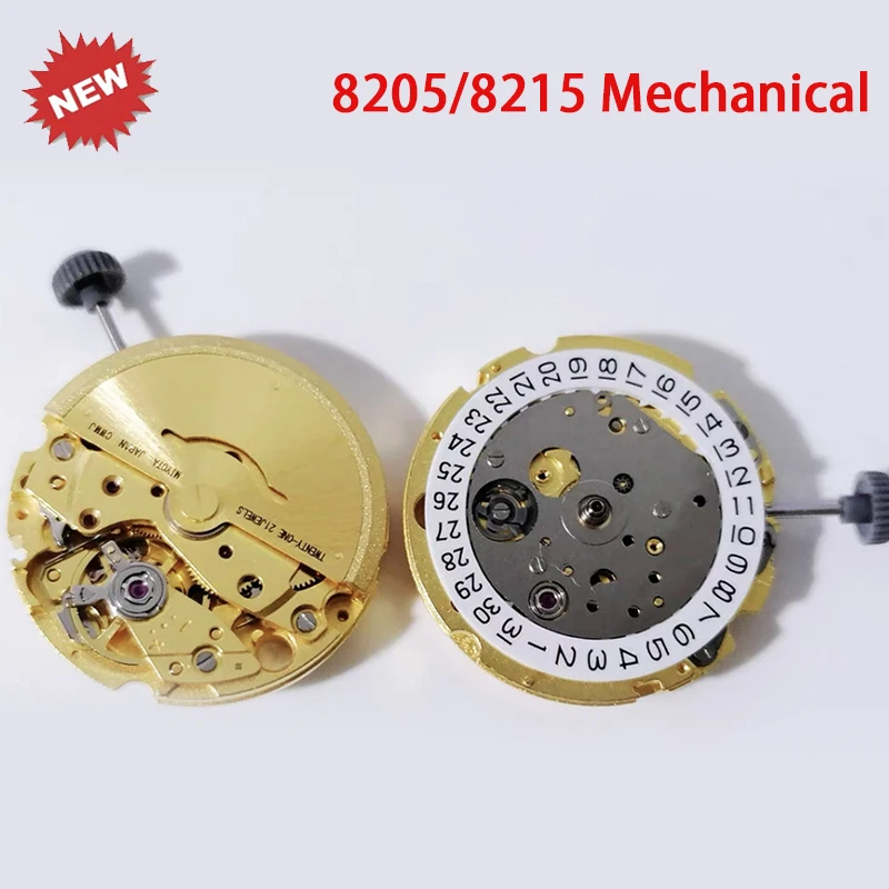 الميكانيكية 21 8205/8215 جواهر الحركة التلقائية GMT تاريخ مزدوج التقويم إعداد ساعة دقيقة الملحقات 8205/8215