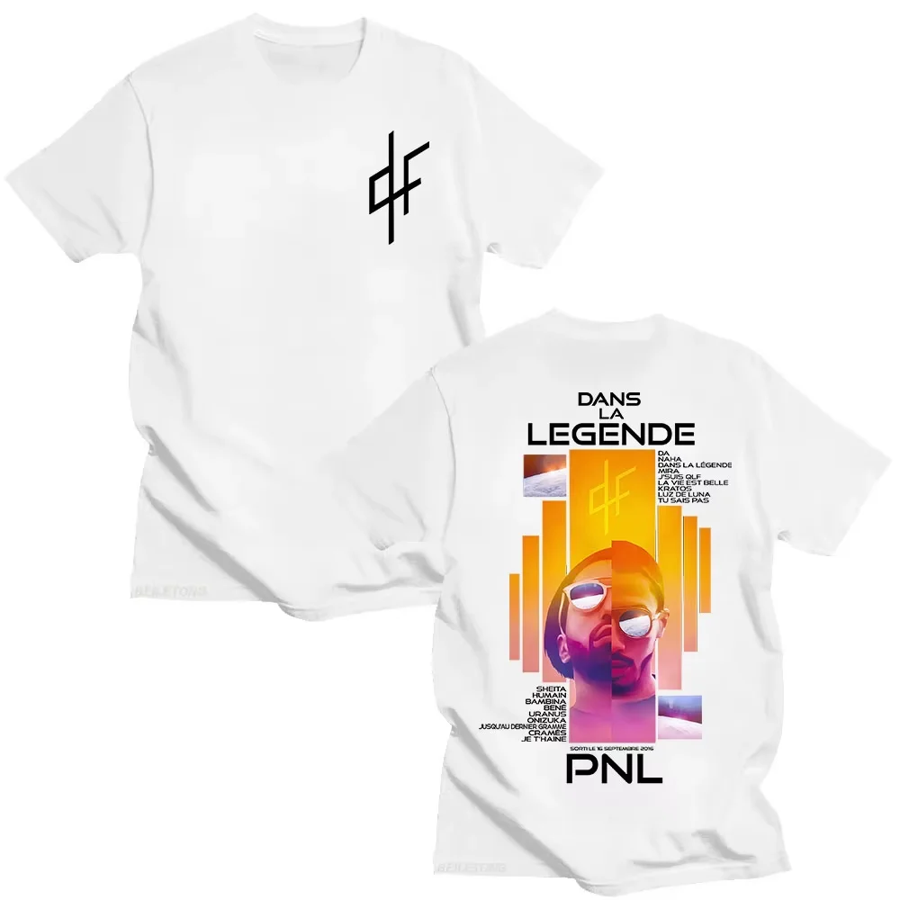 2026 New PNL Le Monde Chico Album Graphic TShirt, French Rap Themed, Unisex Oversized Hip Hop Fashion Short Sleeve Top