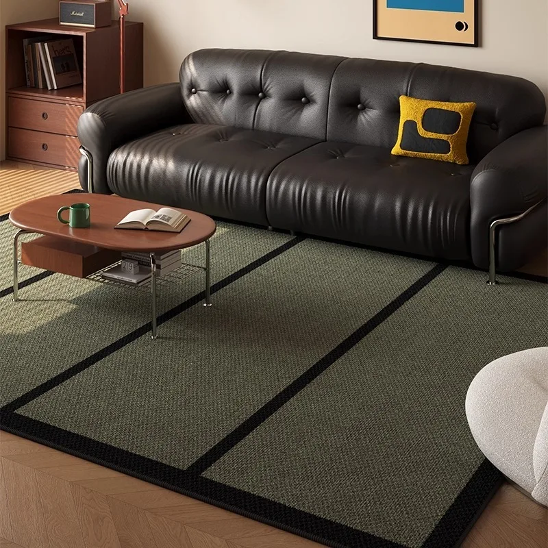 French Retro Living Room Carpet Large Area SOFA Rug Coffee Table Study Bedroom Bedside Non-slip Soft Floor Mat Alfombra Ковер 러그