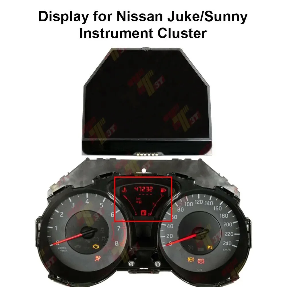 Pantalla LCD para grupo de instrumentos Nissan Juke Sunny