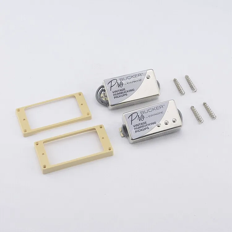 Electric guitar closed iron case pickup with circuit