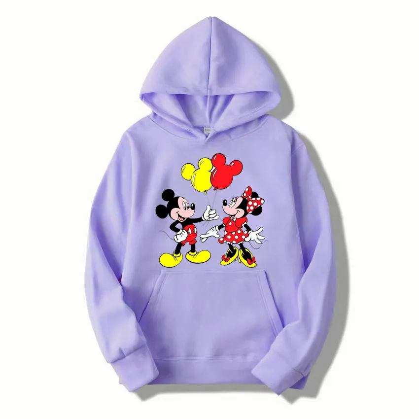 Winter Outerwear Girls Jackets Hoodies Disney Mickey Mouse Brand Hoodies Korean Harajuku Large Size Streetwear Sweatshirt Tops