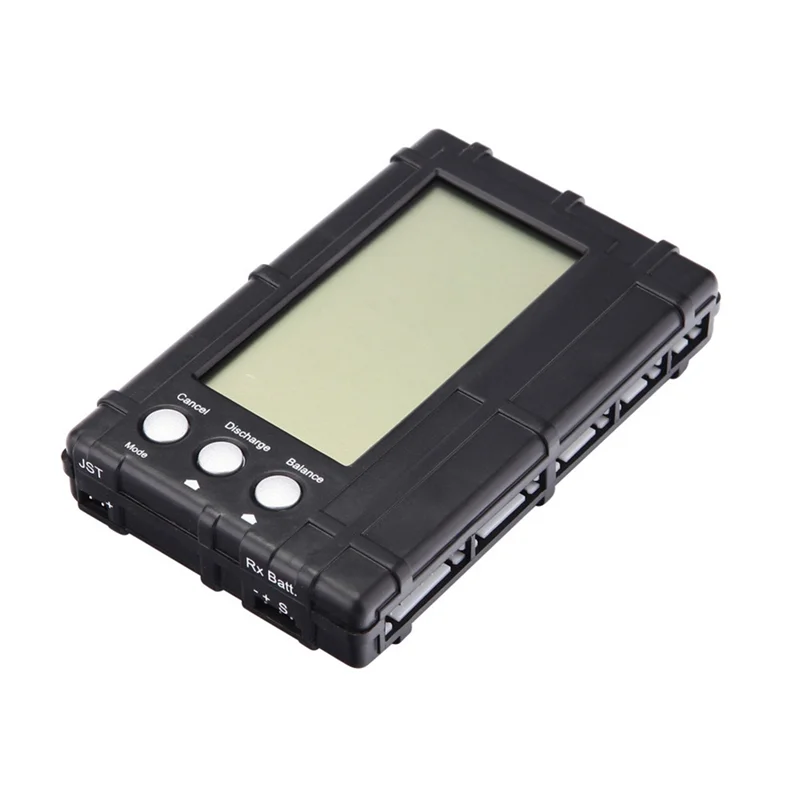 Tela lcd testador de bateria acessórios elétricos medidor de descarregador de bateria de polímero de lítio 3-em-1 balanceador de bateria