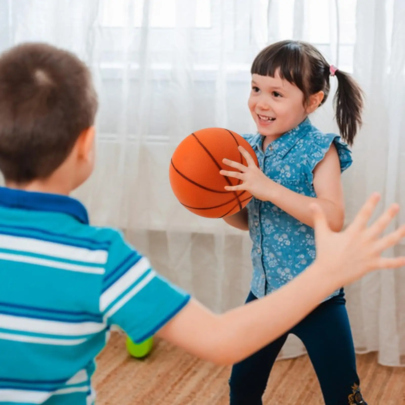 

Беззвуковой баскетбольный мяч для тихой драблировки, тихий тренировочный мяч, беззвуковой мяч для тренировок с высоким прыгающим мячом для мальчиков и девочек