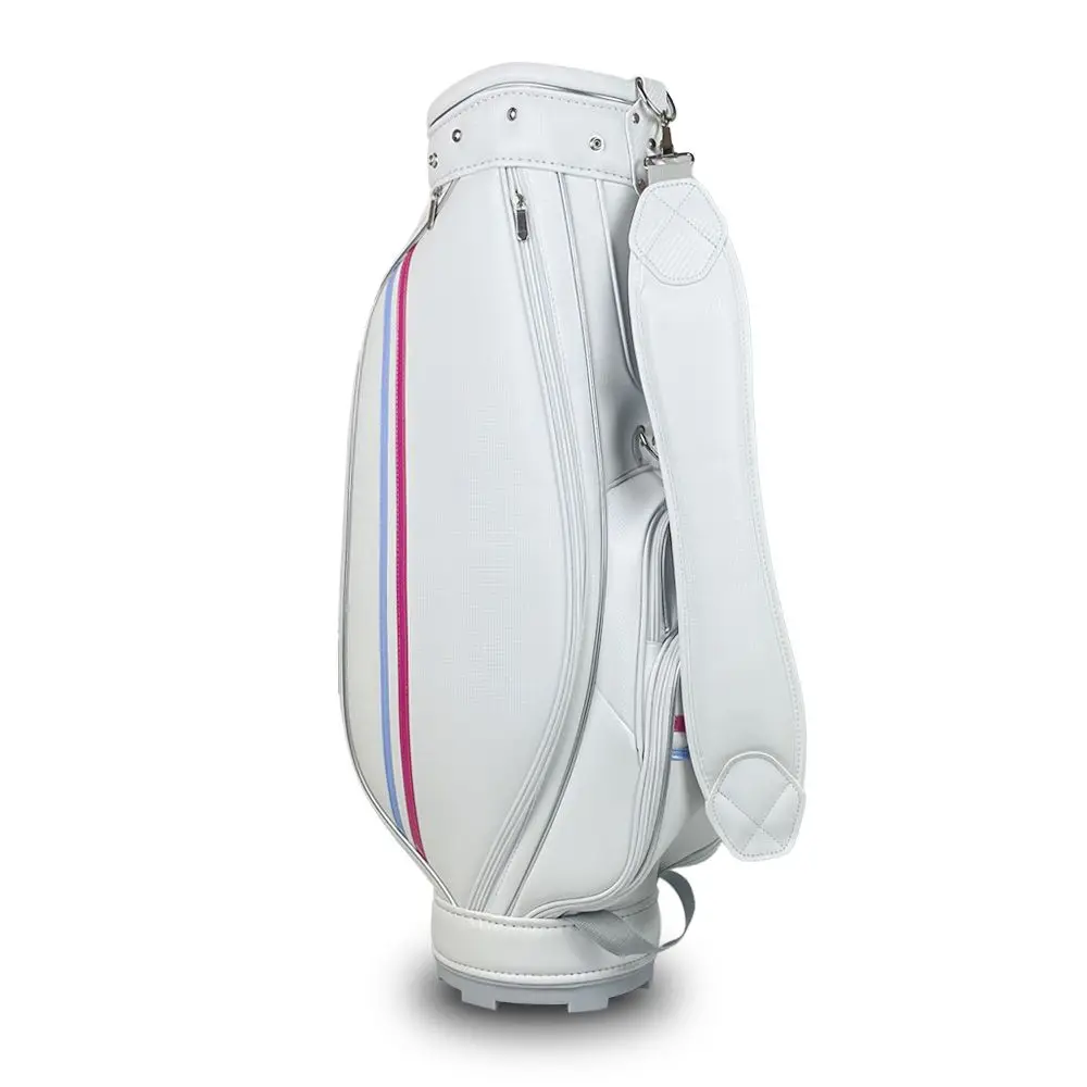 No LOGO Golf Stand Bag Standard Men's and Women's Bag, Ultra-light PU Material, High-quality Fabric, Dirt-resistant