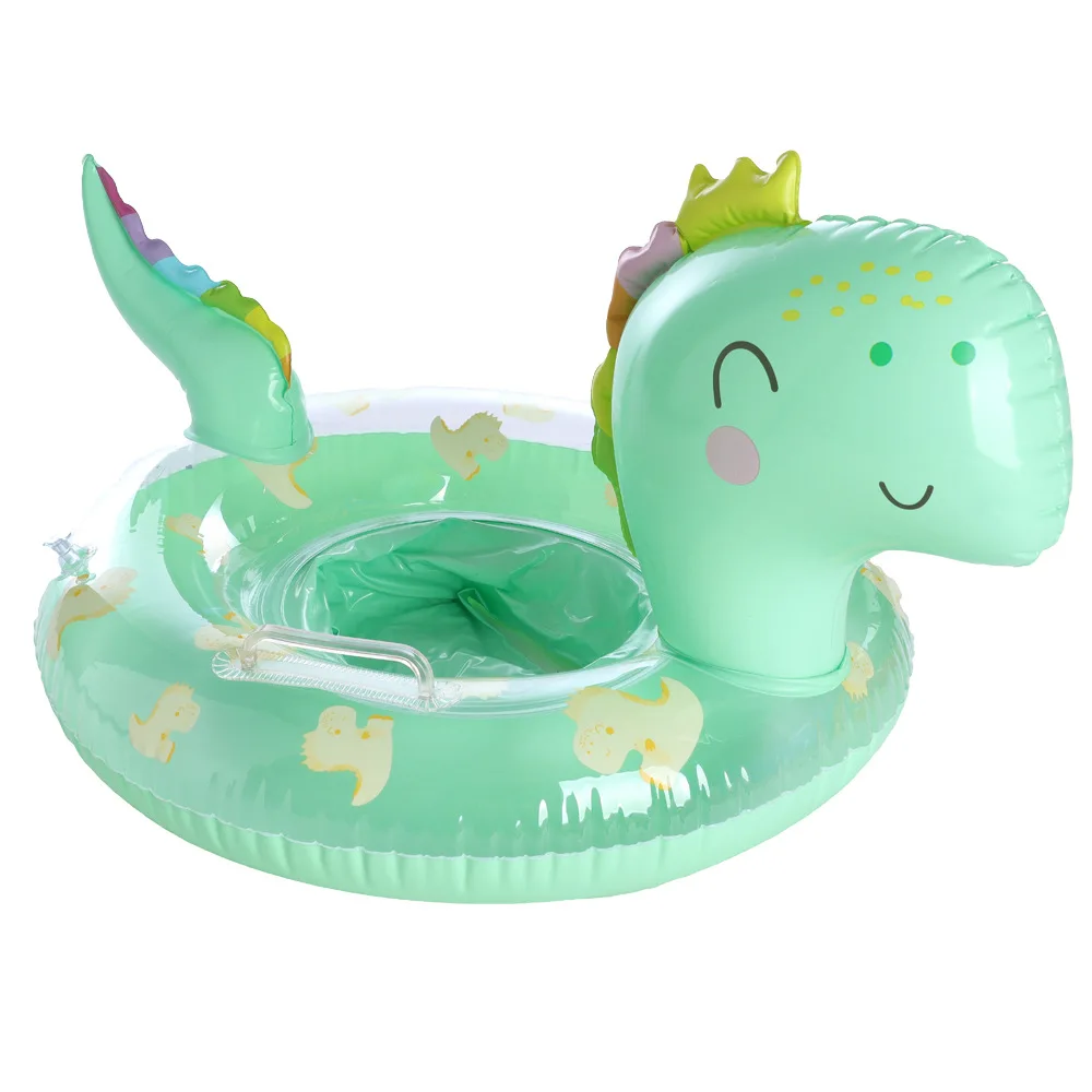 Rooxin Baby Float Swimming Ring for Kids Dinosaur Inflatable Pool Float Swimming Circle Water Play Inflatable Toys Pool Tube