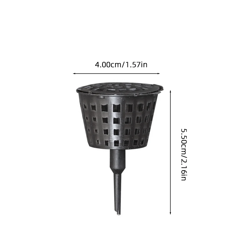 

20 Pcs Box Baskets Containers for Bonsai Plant Pot Black Suitable Orchid Flower Small Plant Bio