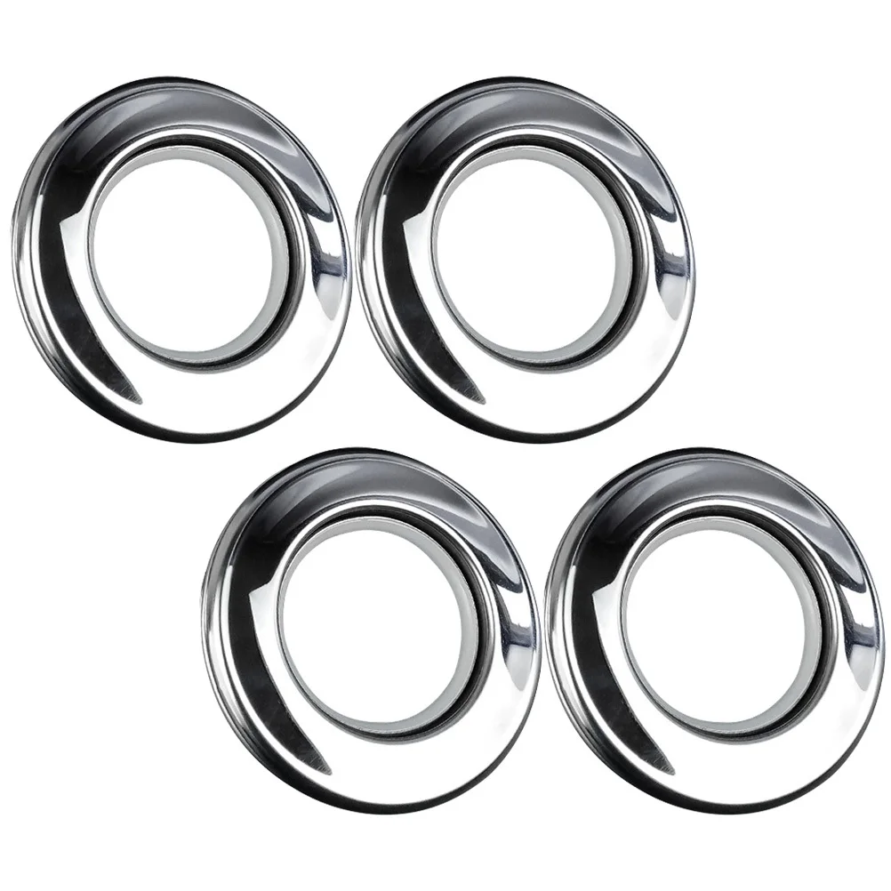 

4Pcs Stainless Steel Curtain Grommets Firm Hold No Deformation for Drapes Lightweight Heavy Duty Curtain Reusable Metal Ring