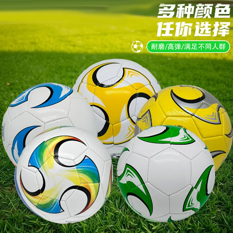 

Professional Soccer Ball Standard Size 5 Football Machine-Stitched Football Goal League Ball Sport Training Outdoor for Youthpvc