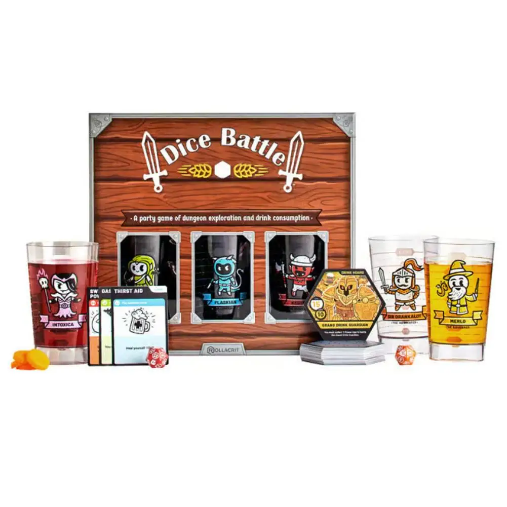 New Fun Bar Gathering Board Game Dungeon Exploration Drinking Game Adult Party Drinking Game Travel Drinking Game Set 2025