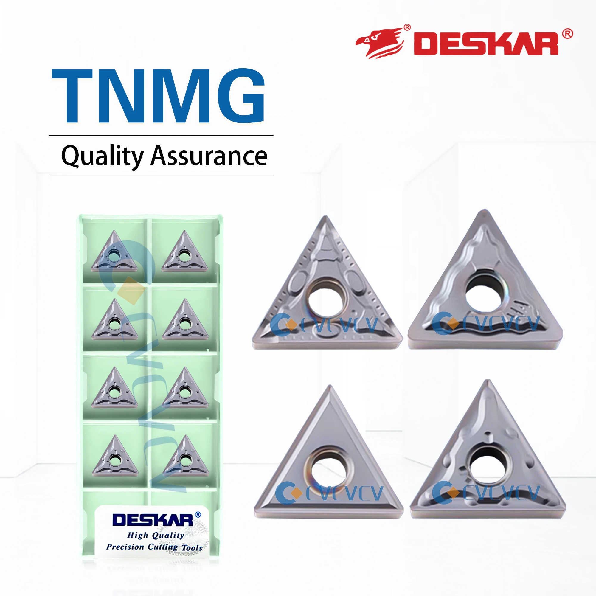 

DESKAR 100% Original CNC lathe Tool TNMG 160404 /160408 CF HA MA MS R-S L-S Cutting Tool Blad Used For Processing Stainle Steel