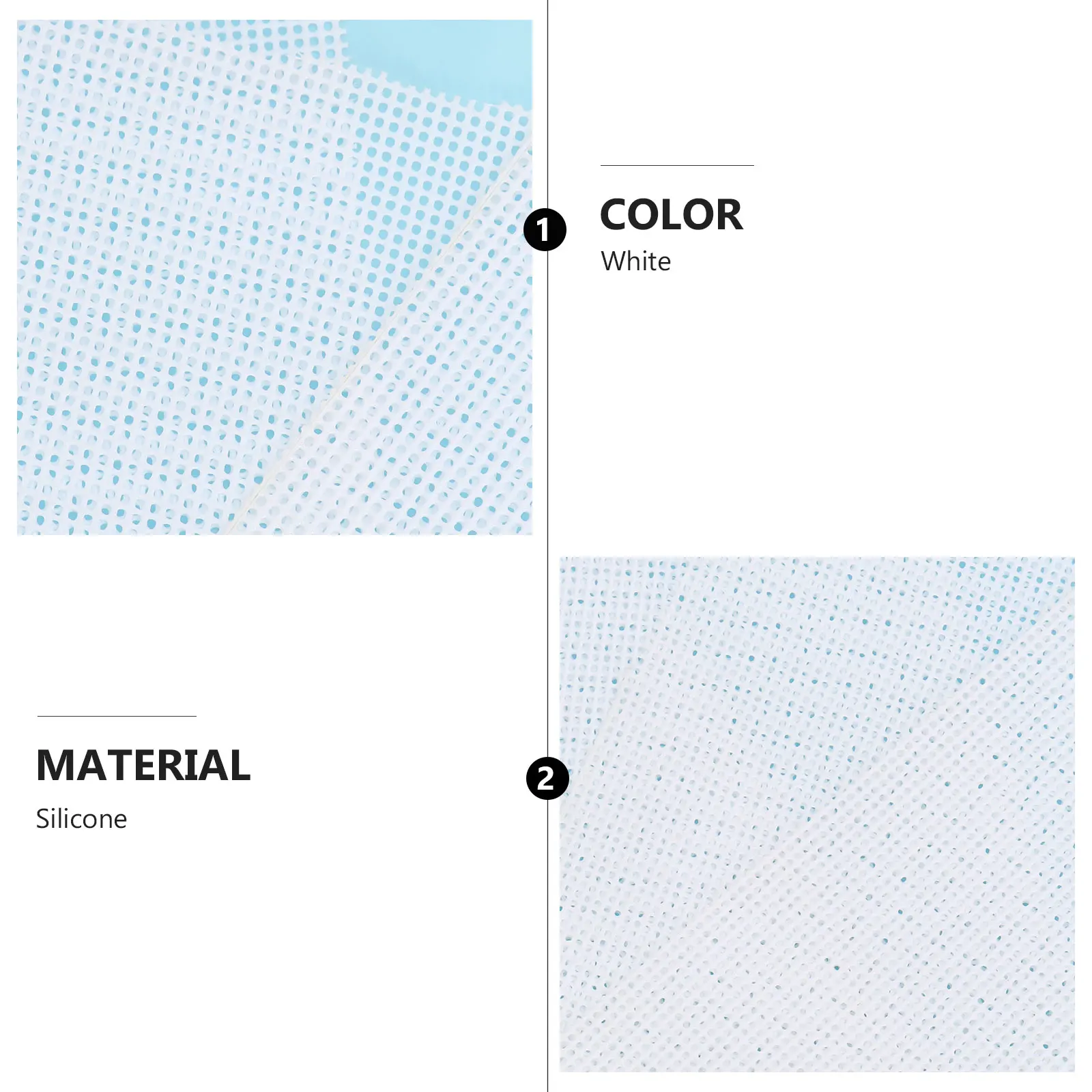

9 Pcs Dehydrator Sheets Nonstick Coated Food Dryer Mats Silicone Pads Reusable White Color Vegetable Fruit Meat Drying