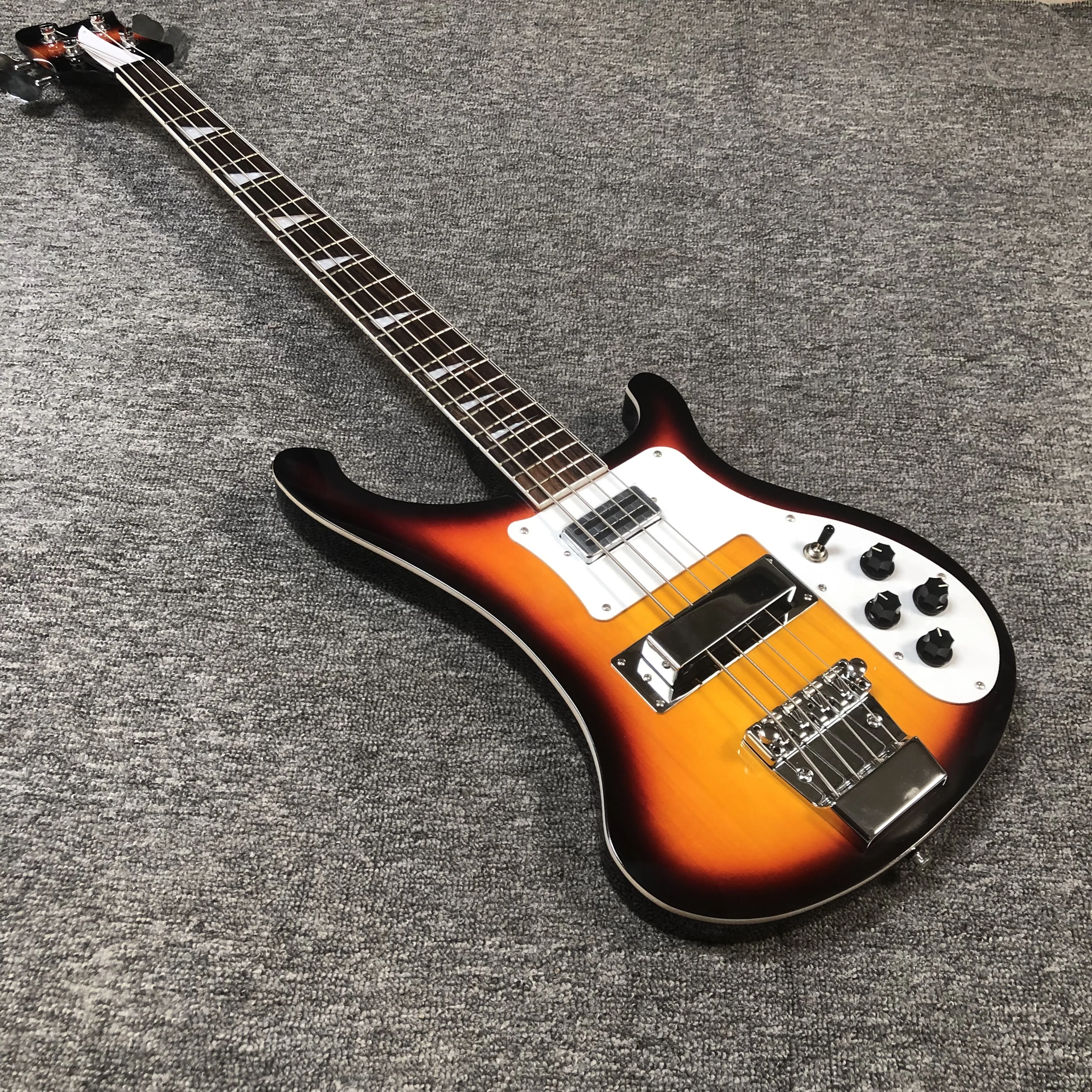 Rick 4003 Electric Bass,Sunset Color,Right-Hand,Chrome Hardwares,Wholesale and Retail,In Stock for Sale