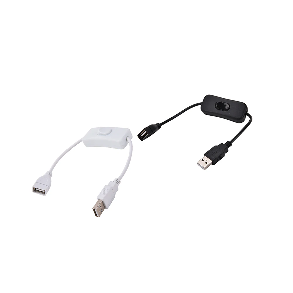 Cabo USB com interruptor, controle de potência para raspberry pi, arduino, on/off, 1pc