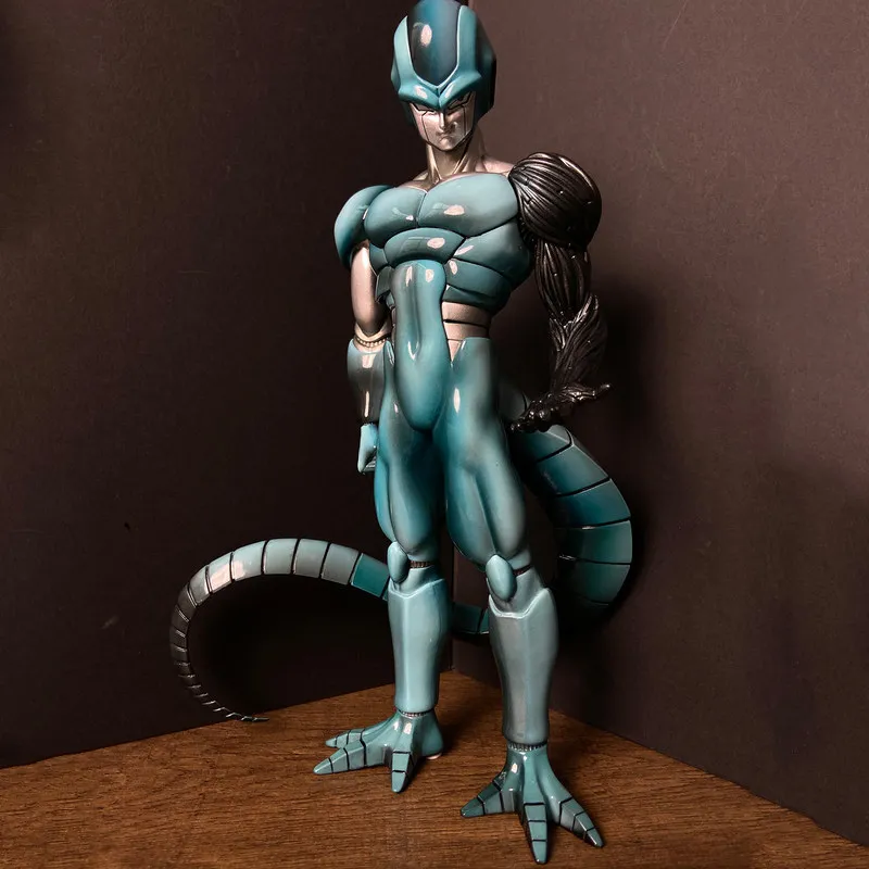 Dragon Ball Anime-Figur Metall-Kühler Doppelendiger Arm-Ersatz PVC Sammlerstück Statue Desktop-Ornament Trendiges Spielzeugmodell Geschenk