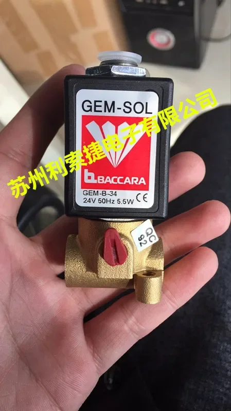 Válvula Solenoide GEM-SOL BACCARA GEM-B-34 24V 50HZ 5.5W GEM-SOL