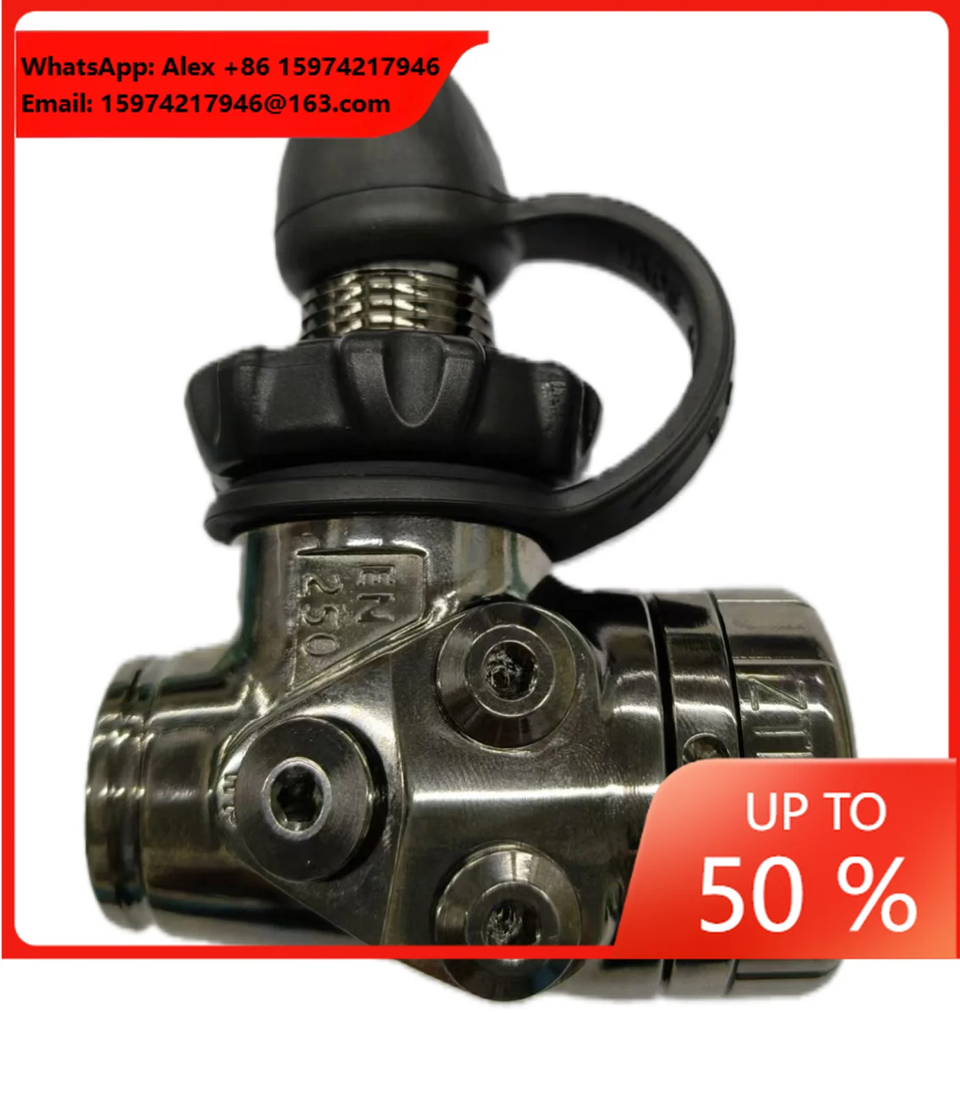 Professional Deepsea First Stage Scuba Breathing Regulator Water Regulators Scuba Diving Regulator