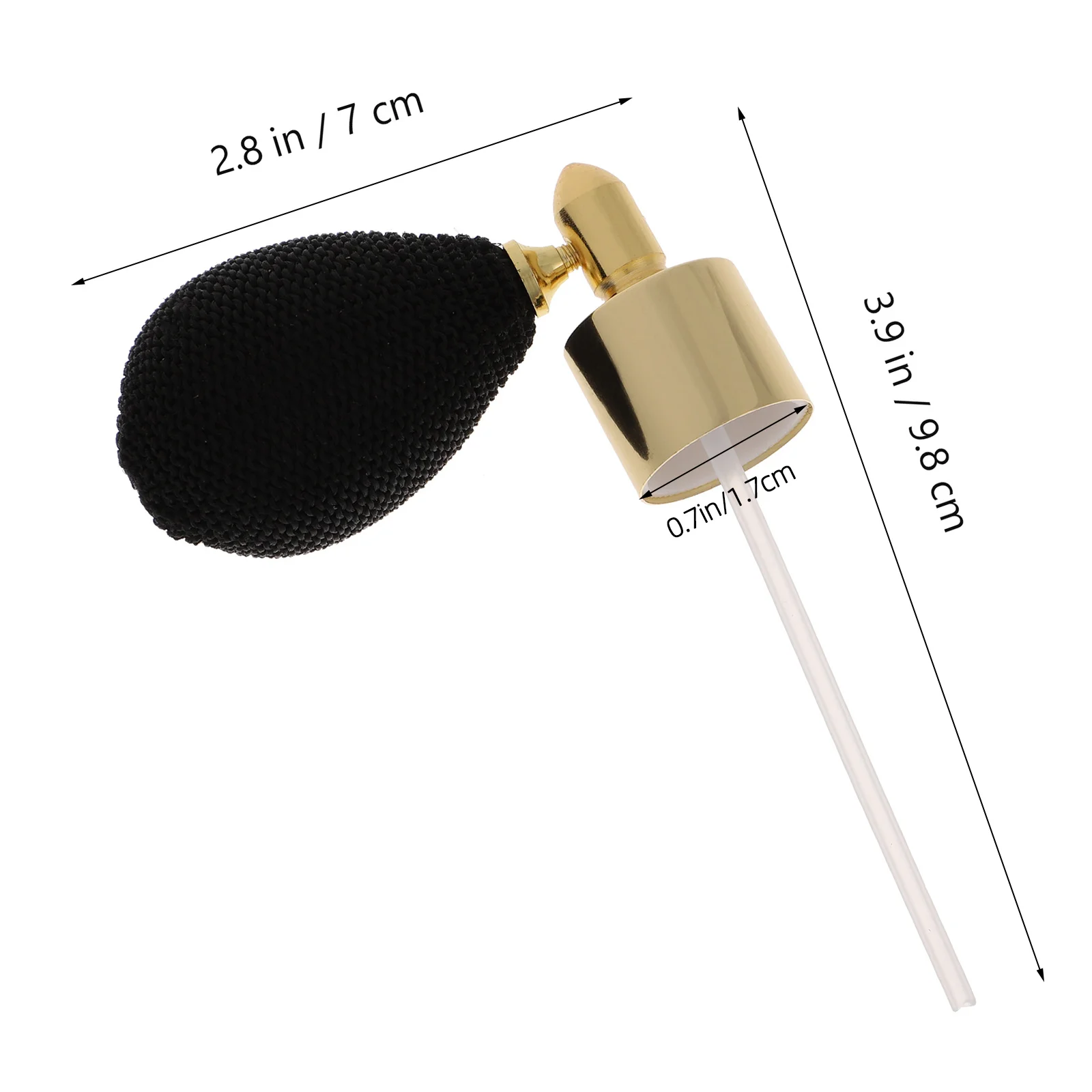 10 Pieces Perfume Gasbag Sprayer Head Replacement for 18 Calibre Bottles Reusable Bottle Spray Nozzle Mist Pump