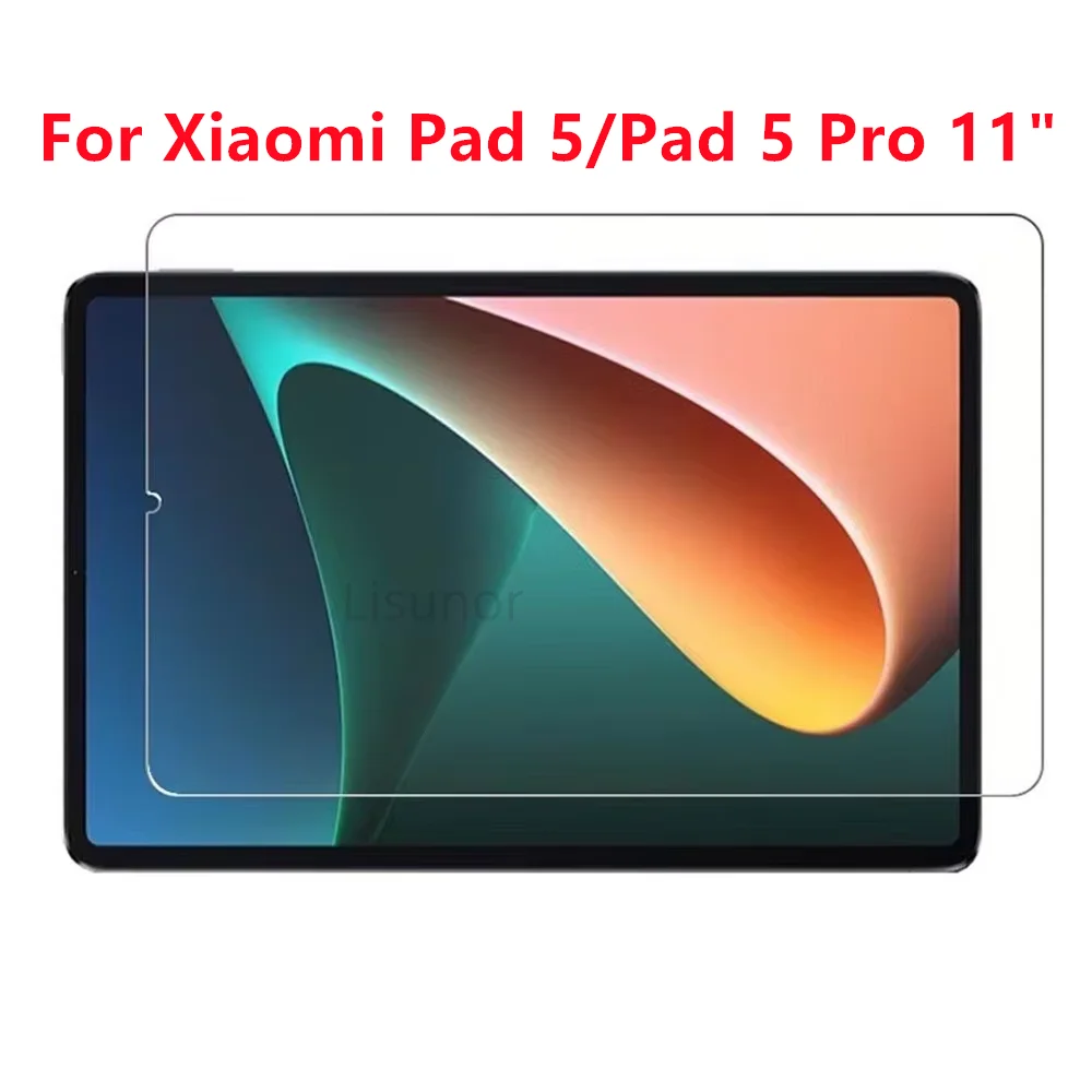 1 PCS 9H Tempered Glass Tablet Screen Protector For Xiaomi Pad 5/Pad 5 Pro 2021 11 Inch Explosion Proof HD Clear Protective Film