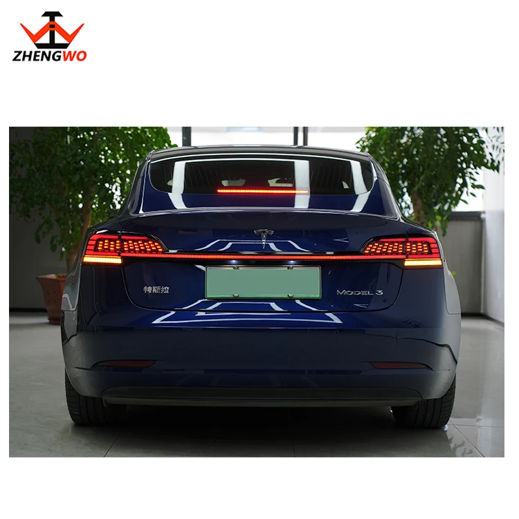 

New Cyber Led Tail Lights for Teslas Light Tail 3 2019-2023 Year