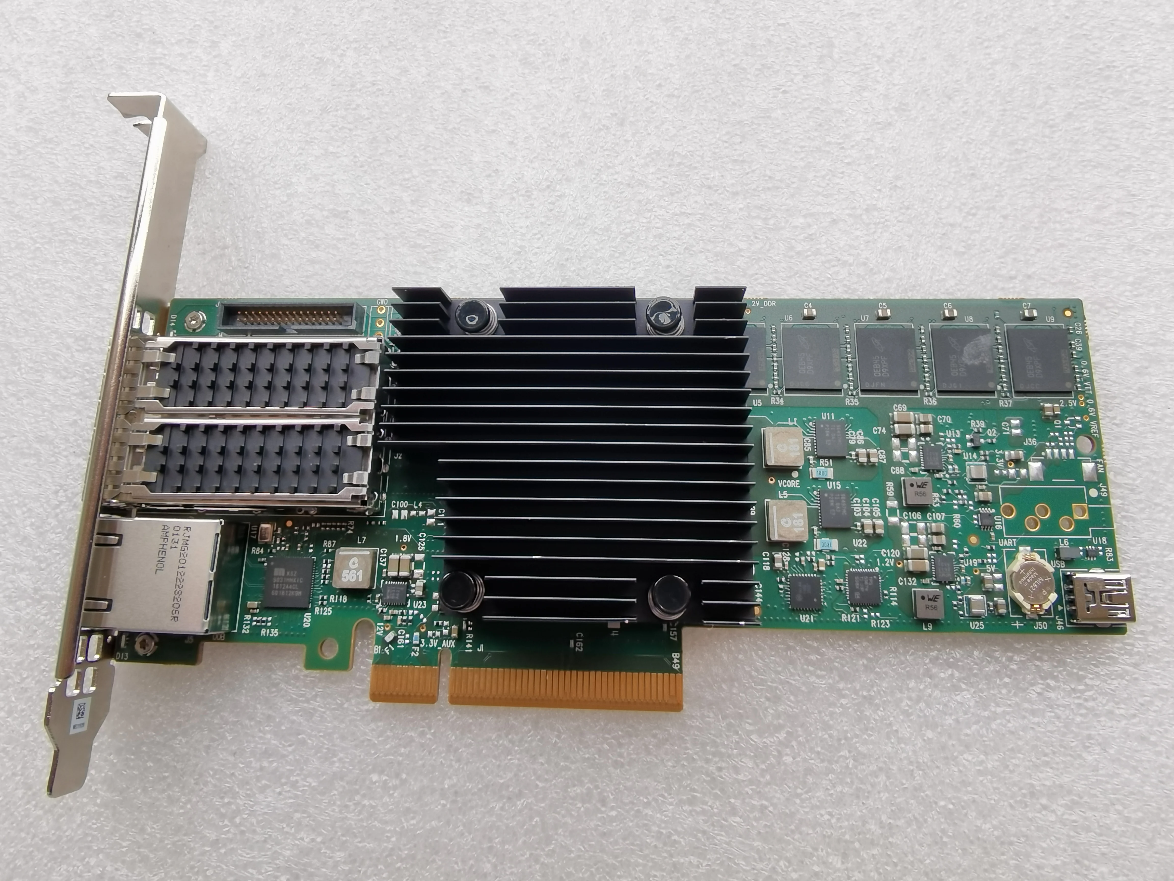 NVIDIA Mellanox MBF2H332A-AENOT BlueField-2 SmartNIC Adapter Dual-Port SFP56