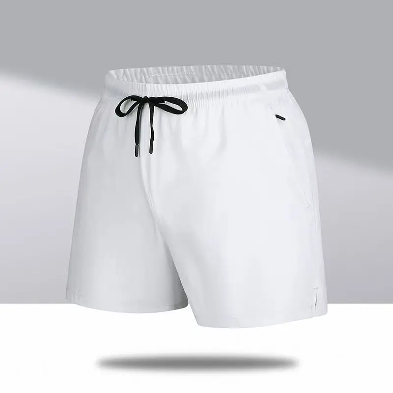 New Mens Sports Casual Sweatpants Summer Shorts Pockets Basic Solid Color Lightweight Pants Jogging Beach Shorts Streetwear Men - Image 5