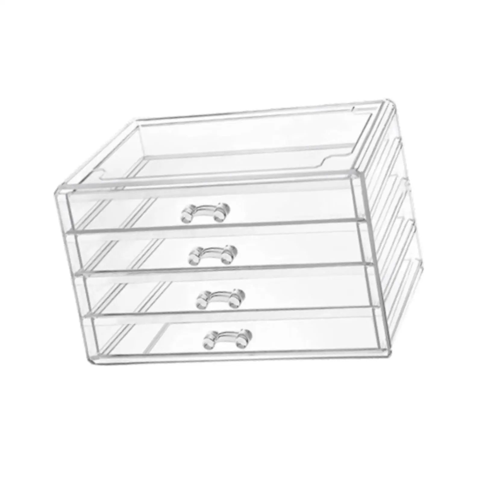 Acrylic Drawer Organizer for Makeup And Jewelry Storage Multi Tiered Case for Home