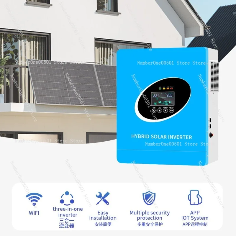 

Солнечный трехфазный гибридный инвертор 3,6 кВт 4,6 кВт Фотоэлектрический инвертор хранения энергии